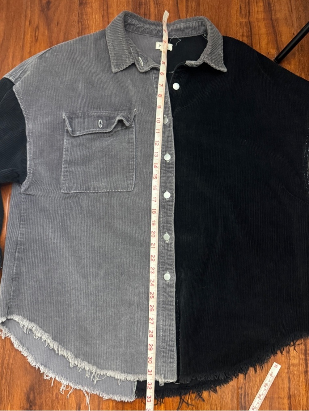 Pol Corduroy Vintage Shirt Size Medium - Picture 7 of 8